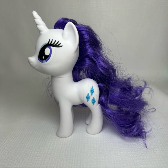 2016 My Little Pony Rarity Unicorn Horse Action Figure Toy Diamonds Hasbro - Picture 1 of 6